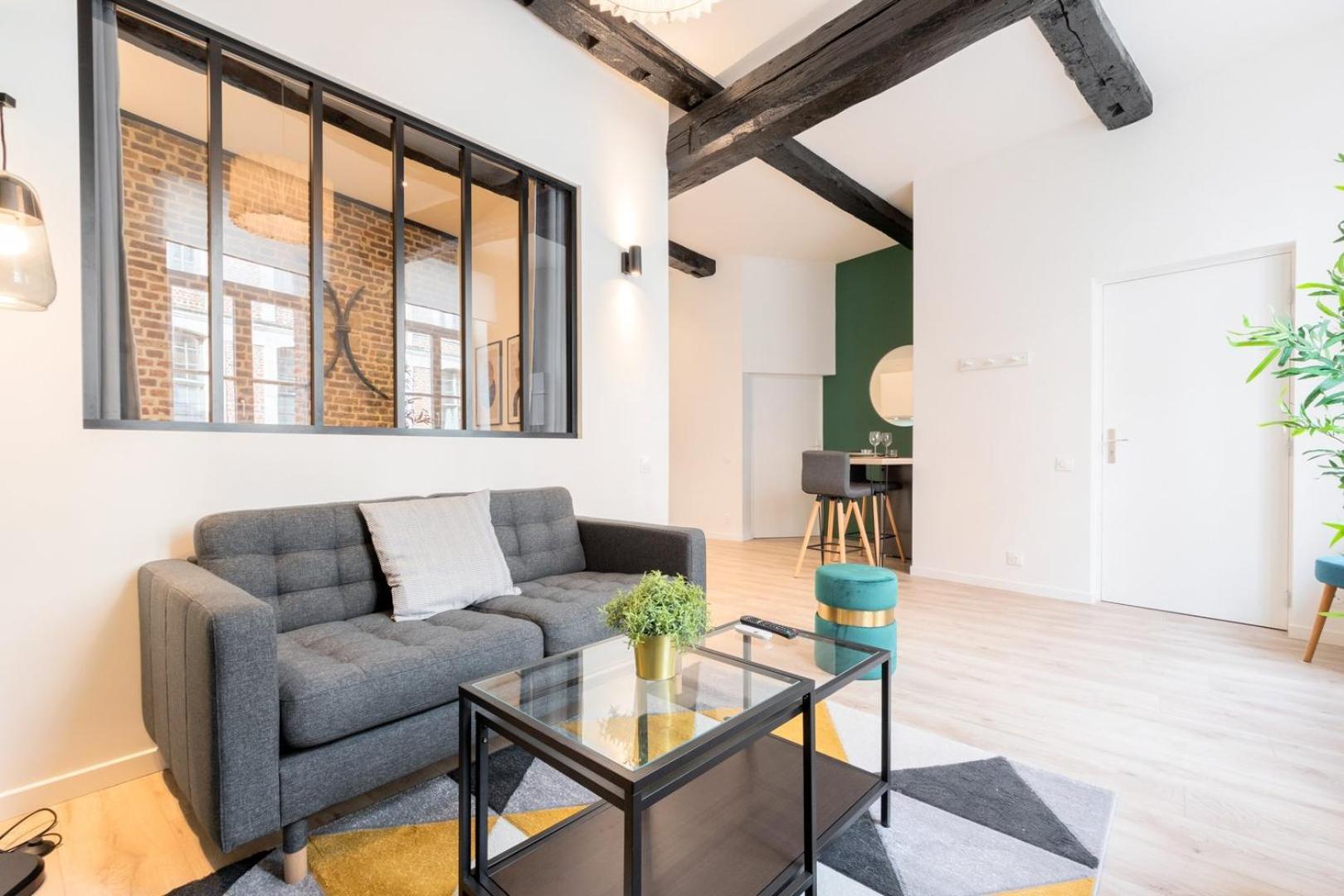 Character Apartment In The Heart Of Old Lille Extérieur photo